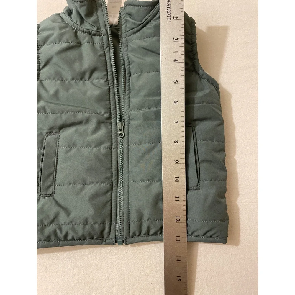 Carters Kids 18 Months Puffer Vest Sleeveless Jacket Coat‎ Warm Outerwear